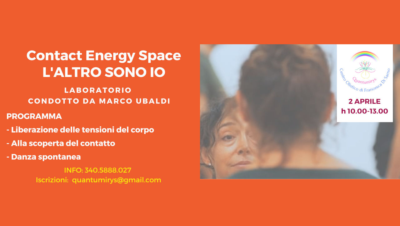 LABORATORIO DI CONTACT ENERGY SPACE 2 APRILE