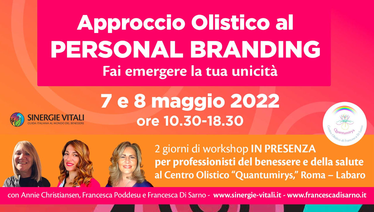 APPROCCIO OLISTICO AL PERSONAL BRANDING